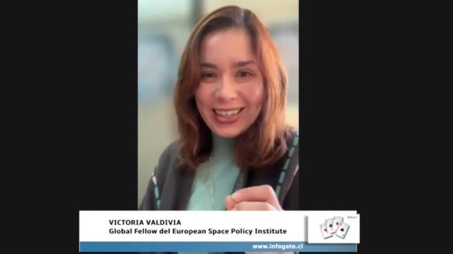infogatecl's tweet photo. Luego a las 🔟Por canal #MundoTv de mundo puedes ver #LCSLM Entrevista a la Científica Espacial 🇨🇱Victoria Valdivia 👩🚀 🚀 ganadora del Premio GCSP 2024 a los Futuros Transformadores en Paz y Seguridad.
Véalo aquí ➡️ https://t.co/ejaIi72J5x
La entrevista @gmoholzmann https://t.co/MLcn3jWrbq