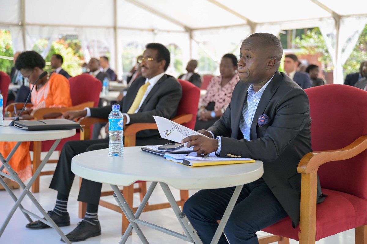 Following the wise counsel of the President, we embarked on securing a contractor to undertake works for the construction of the stadium in Hoima City. We witnessed the signing of a contract with M/S Summa, so that the company can undertake the works for the construction of the