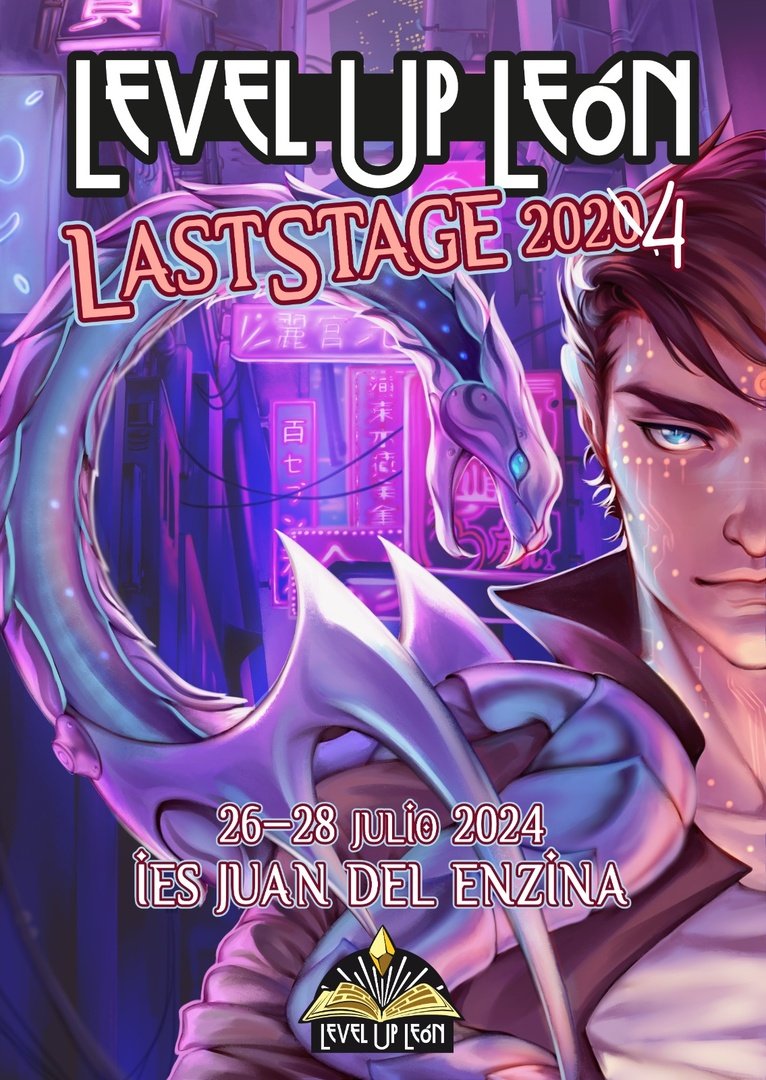 PactoJanas's tweet photo. ¡Os presentamos el cartel de este año! Realizado por la artista leonesa @oori_art. 
Preparaos, que venimos fuerte y prontito empezaremos a desvelar todo lo que esté año trae el Level Up a León #leonesp https://t.co/ijqpyuHAXm