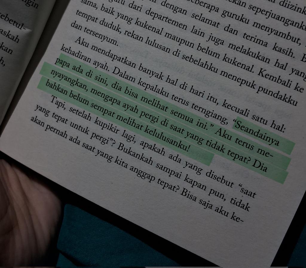 Inikiayaa's tweet photo. Kata "Seandainya" tuh sebenernya ga bagus.. Rasanya kayak kita ga ikhlas, ga terima takdir.
Tapi, pikiran-pikiran yg muncul saat gue berduka 3 tahun lalu selalu dimulai dgn kata "seandainya", ini persis salah satunya.. https://t.co/4ujE2hUuHx