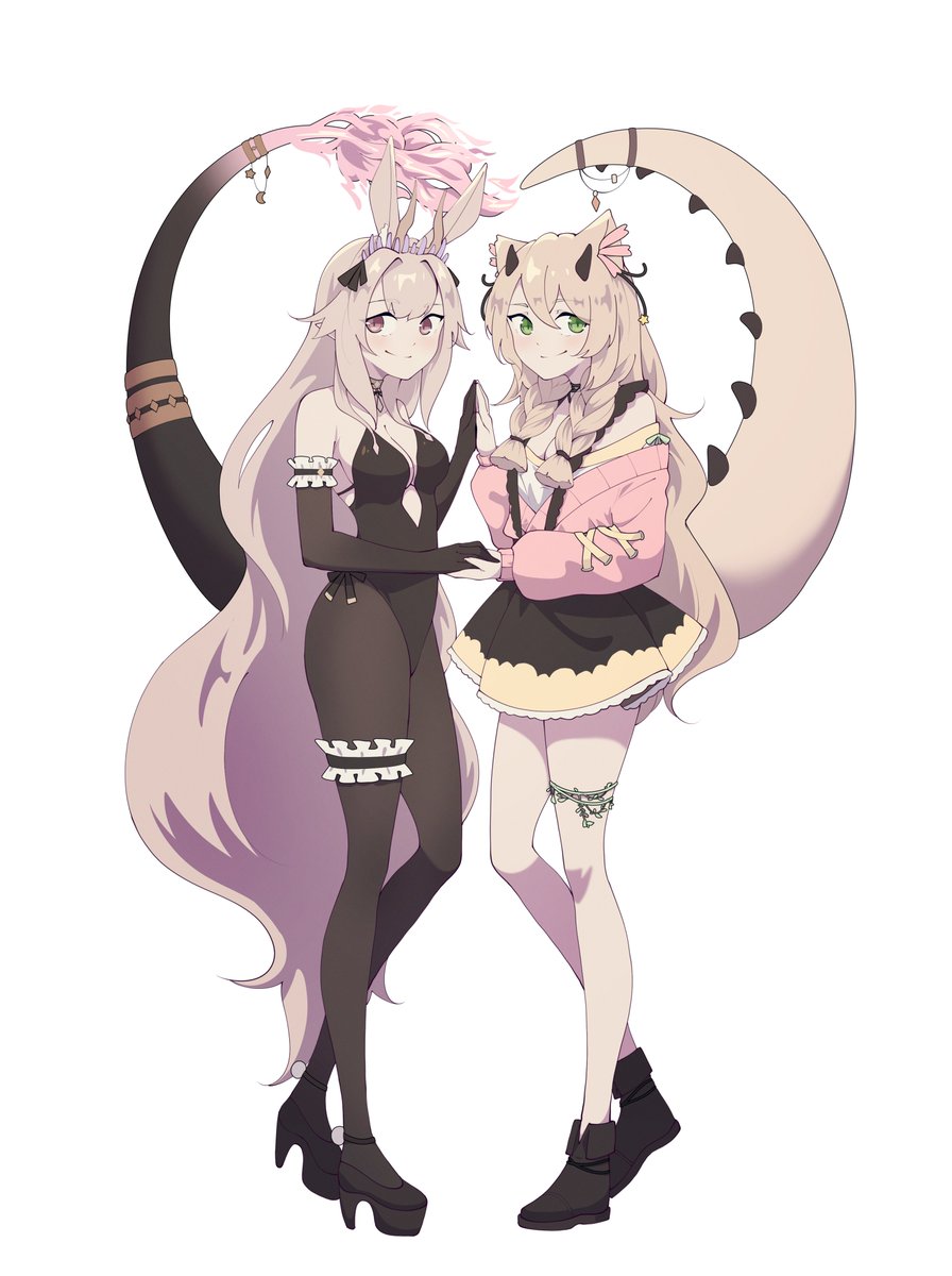 Eventira_'s tweet image. A Doragon and a Dino can be very cute sisters🐉🌸🦕🤍

#saurawrt #eventirart

🎨@Uikouiui