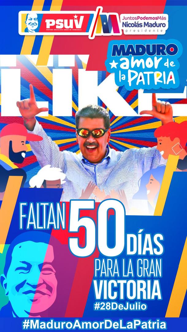 PsuvAragua_ofic's tweet photo. ¡Cada día más cerca del triunfo!

¡Aquí no se rinde nadie!

@NicolasMaduro
@dcabellor
@PartidoPSUV
@Soykarinacarpio
@ramolinap
@JG_COLMENARES
#SíVaNico https://t.co/MsDpet0Ufk
