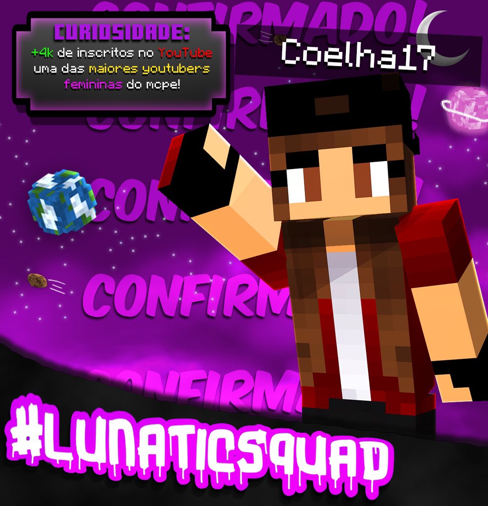 OLHA ELA! <a href="/Coelha_Games17/">Coelha17 #LunaticSquad</a> ,Seja muito Bem-Vinda a nossa Team.