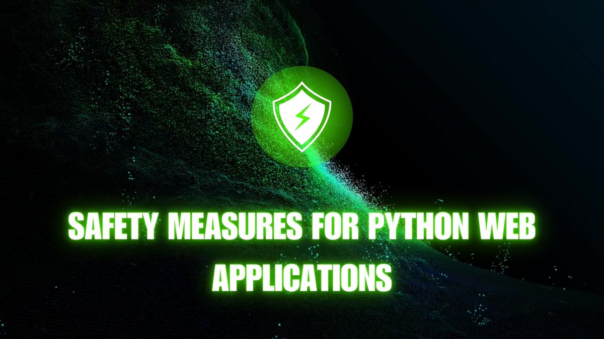 heeral86's tweet photo. I just published : The highly needed #safety measures for #pythonprogramming 

https://t.co/IFlHnM3LO9

#WebsiteDevelopment #programminghelp #cybersecuritynews #cyberfight #developers #writercommunity #trends #technologynews #TechSolutions #google #android  #newsfeed #Medium https://t.co/RTkpOEk8Nb