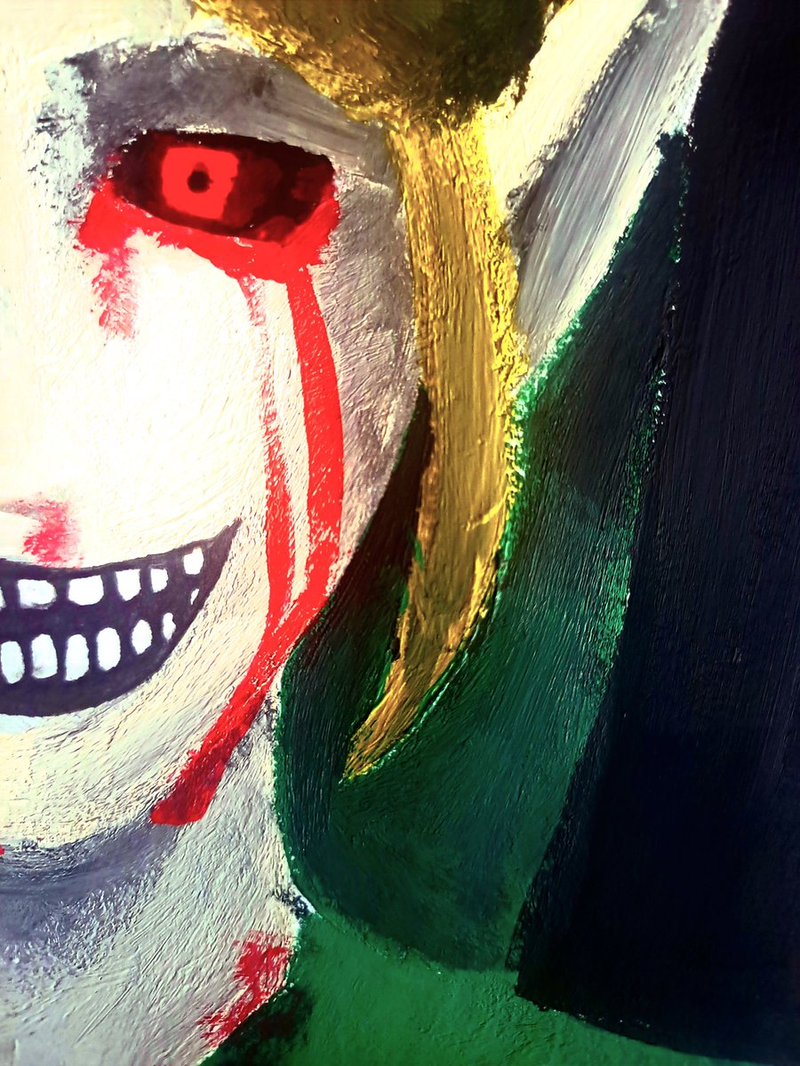 AFreak045's tweet photo. Ben Drowend 👾 #painting #creepypasta #bendrowend https://t.co/asyxldPeBC