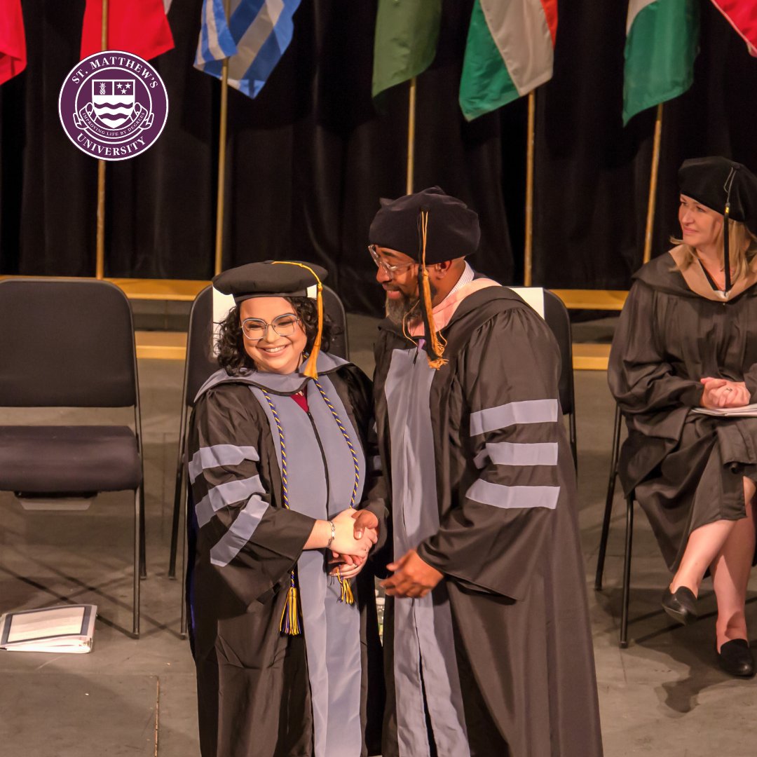 StMatthewsU's tweet image. As we look back on our #Commencement2023 graduates and celebrate their resilience and accomplishments, we&apos;re filled with immense pride and excitement for our SMU #Classof2024. 🎓

In just a few hours, a new chapter begins, where dreams take flight and aspirations become reality.