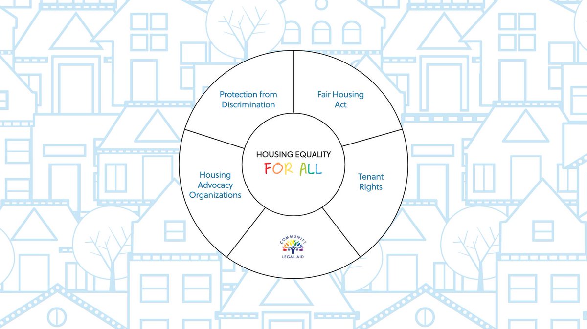 Everyone deserves a safe and welcoming home. We’re dedicated to protecting the housing rights of the LGBTQ+ community. Learn about your rights and how we can help if you face discrimination. 

Contact us at communitylegalaid.org for support.