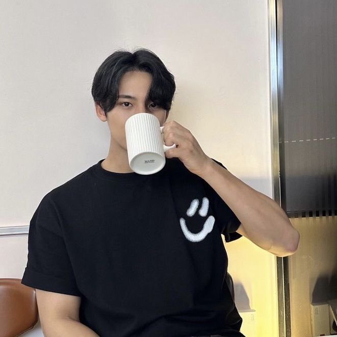 drinking coffee because telling you how much i want to kiss you feels so wrong.