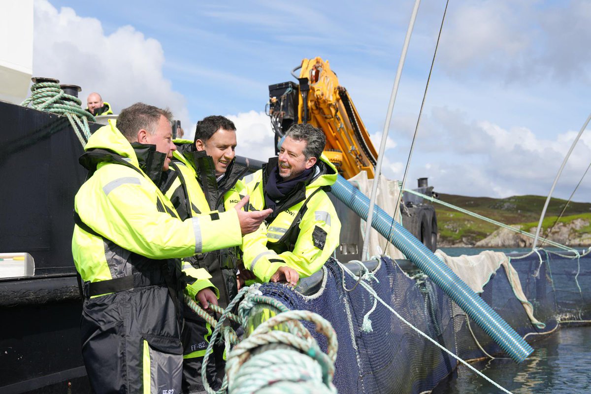AnasSarwar's tweet photo. Scotland’s iconic industries like salmon, whisky and tourism are the the heart of Labour’s economic growth plan. 

A Labour government will unlock the potential of Brand Scotland to deliver the change we need. https://t.co/CsxODI0uhd