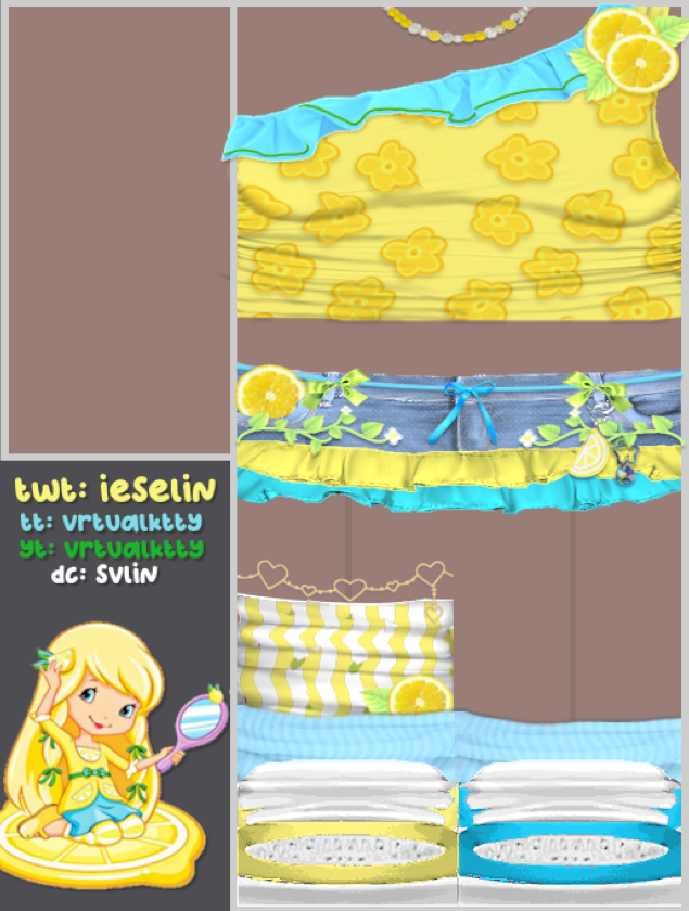 ieselin's tweet photo. Lemon Meringue 🍋🌿

#roblox #robloxclothing
https://t.co/6ZvjRMrbjf https://t.co/hkJnz92msO