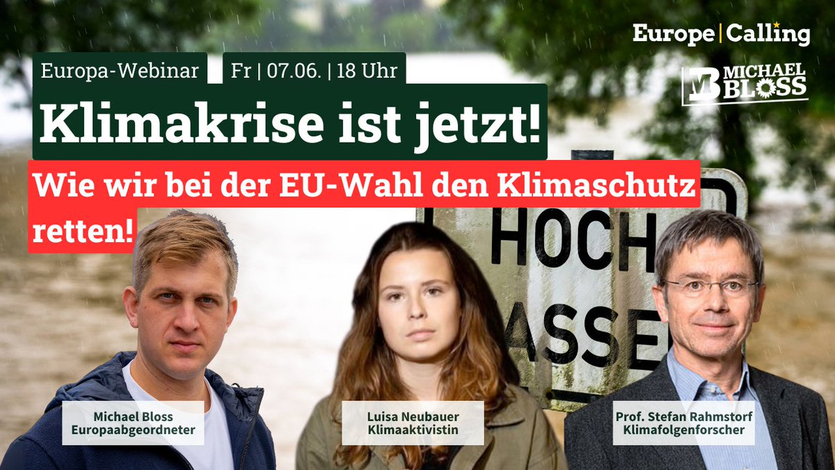 📺🎧 AUFZEICHNUNG 

Teil 2/2 unseres Europa-Wahlendspurts ist jetzt auch online. 

Saustarkes Plädoyer für die #Klimawahl!

📺 Video: youtu.be/fEeWlyl5U0Q
🎧 Podcast: t1p.de/28akz

Danke an <a href="/Luisamneubauer/">Luisa Neubauer</a> <a href="/rahmstorf/">Prof. Stefan Rahmstorf 🌏 🦣</a> <a href="/PIK_Climate/">Potsdam Institute for Climate Impact Research PIK</a>  &amp; <a href="/micha_bloss/">Michael Bloss</a> 🙏