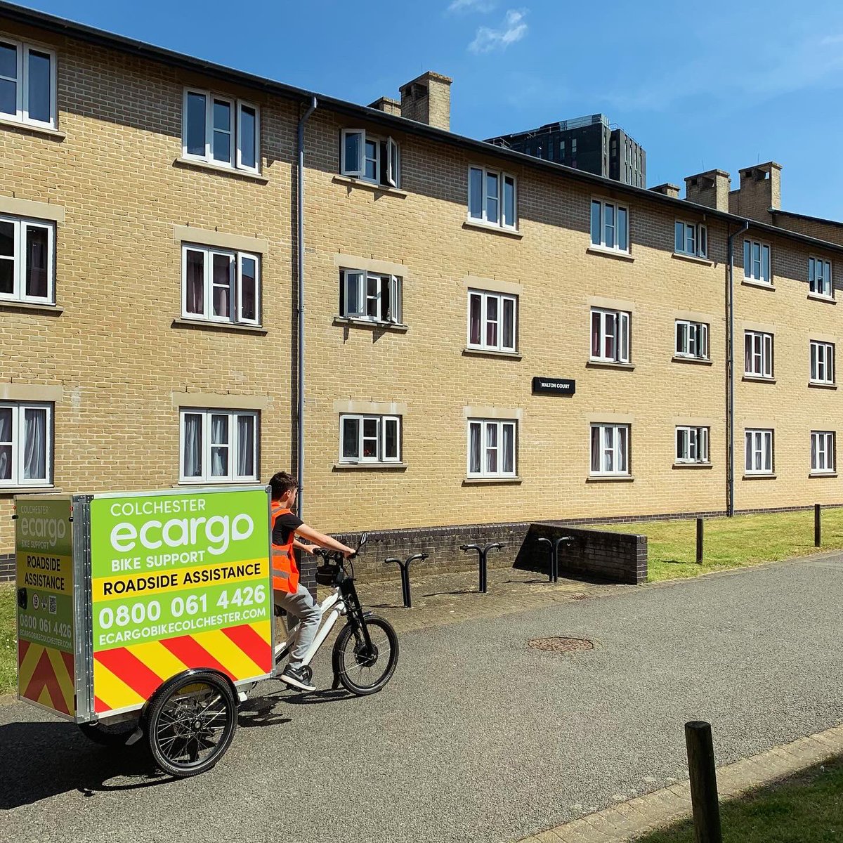 eCargo Colchester tweet media