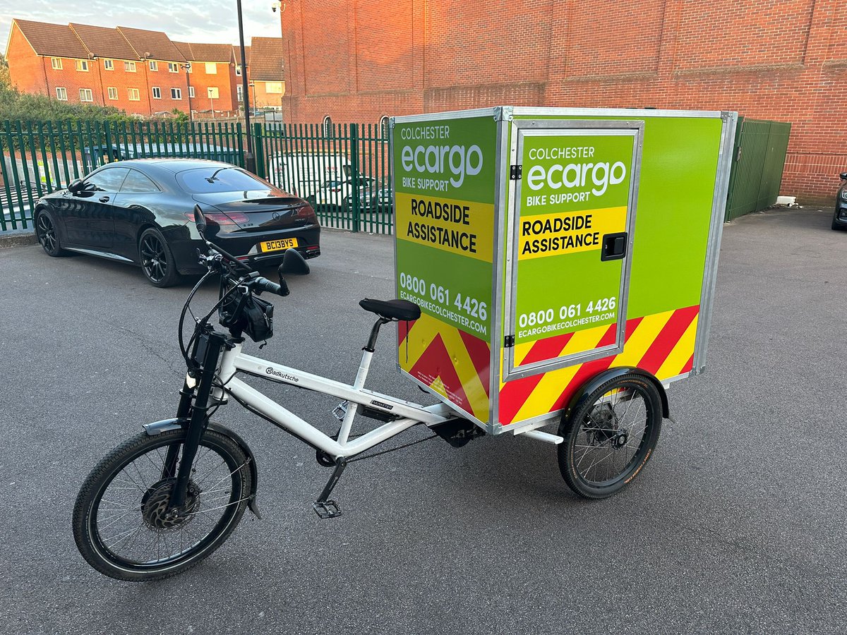 eCargo Colchester tweet media