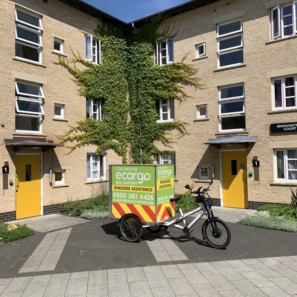 eCargo Colchester tweet media