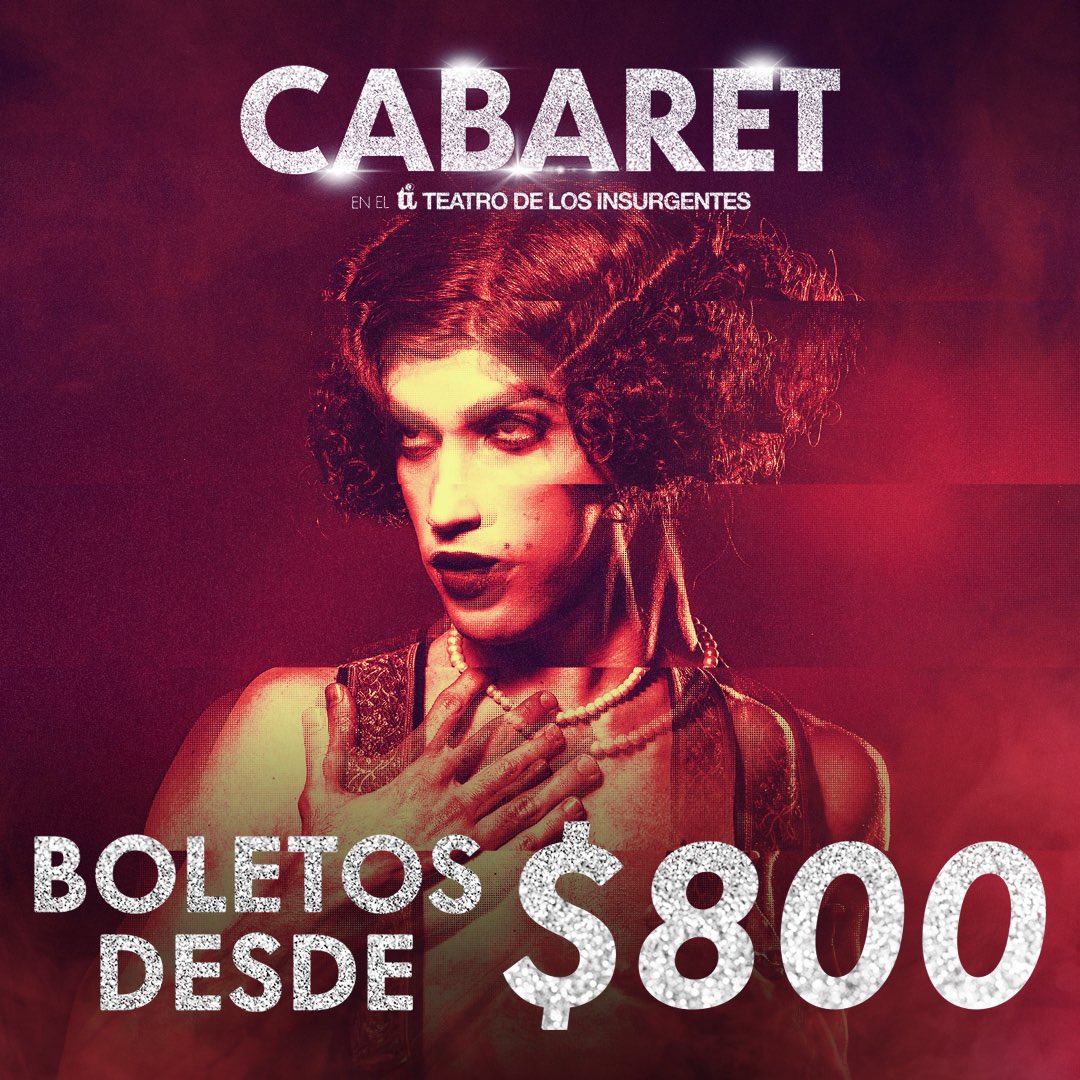 Olvida tus problemas, ven al Kit Kat Club. Boletos desde 800 pesos en taquilla, ticketmaster y vía whatsapp. Te estamos esperando 🤫☎️

Funciones de jueves a domingo en el @teatroinsurgentes 

 #cabaretmexico #cabaretmusical #teatromusical #teatroinsurgentes #carteleradeteatro