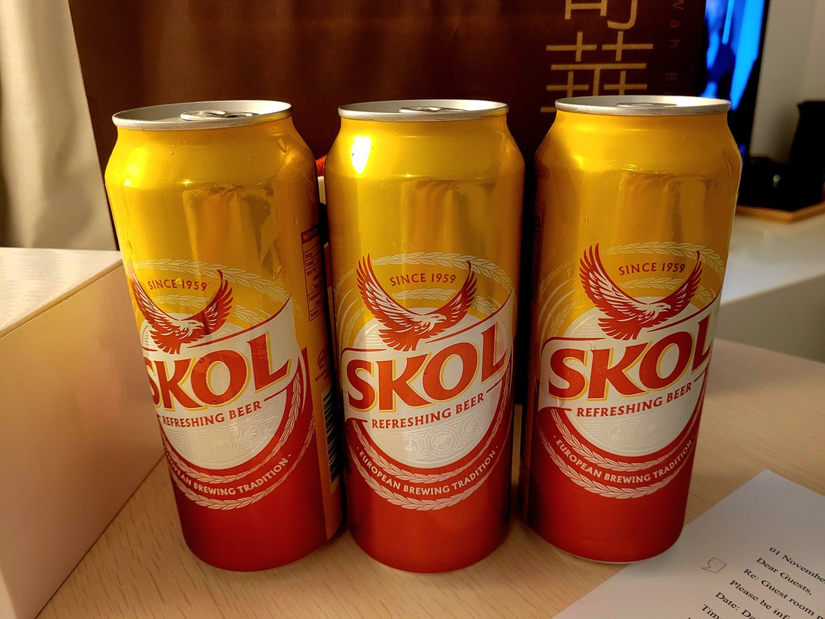 มาถึงฮ่องกง แต่แดกเบียร์สกล🤣