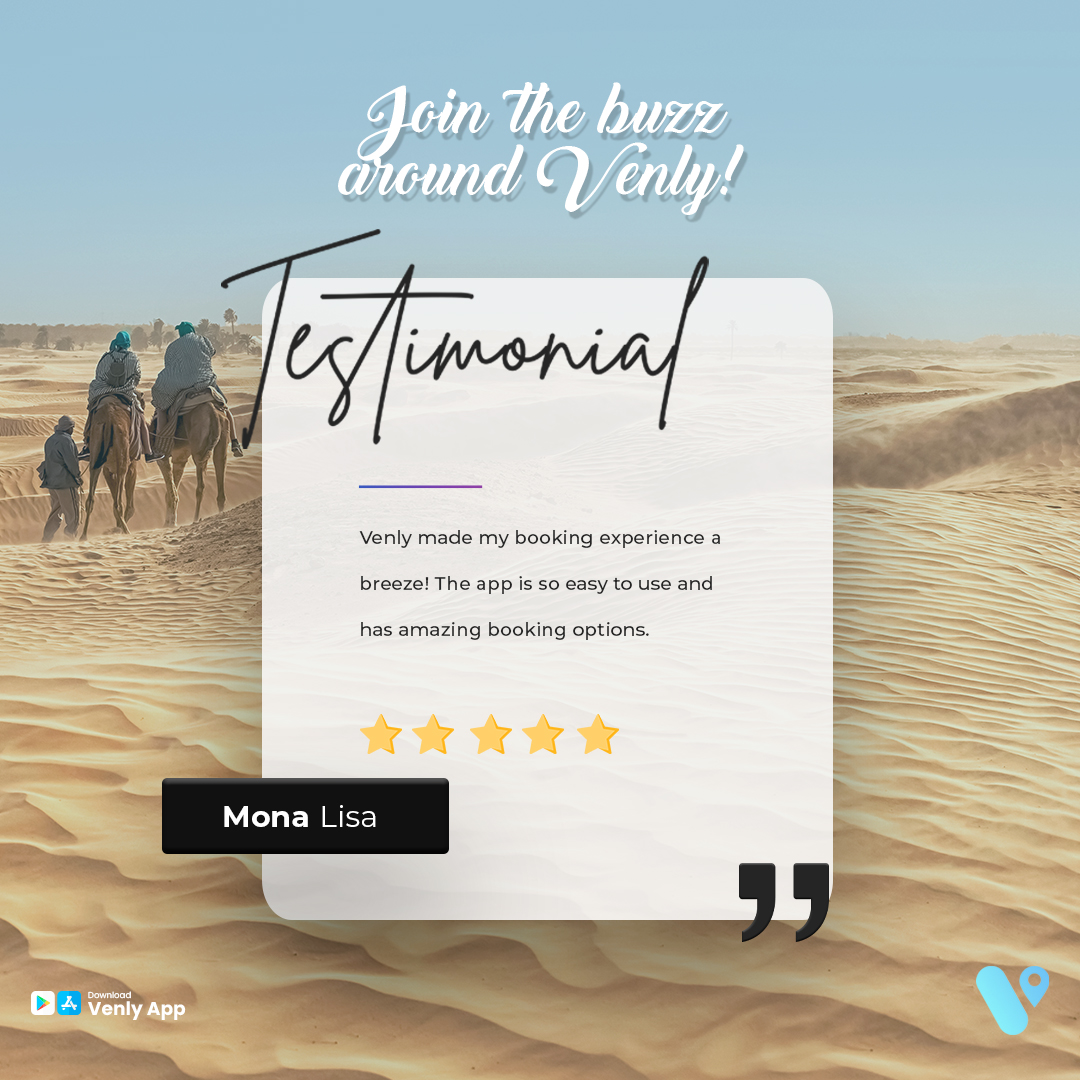 Venlyapp's tweet photo. We're constantly striving to create the best adventure booking experience. 
See what our happy Venly users are saying!

جهّز نفسك لمغامرات ما تنتهى مع فنلي! انضم لنا واستكشف تجارب مستخدمين فنلي المُلهِمة. مهما كنت تفضّل رحلة هادئة أو مغامرة كلها إثارة، راح تحصّل الل�� تبيه. https://t.co/UtwUk2jbhm