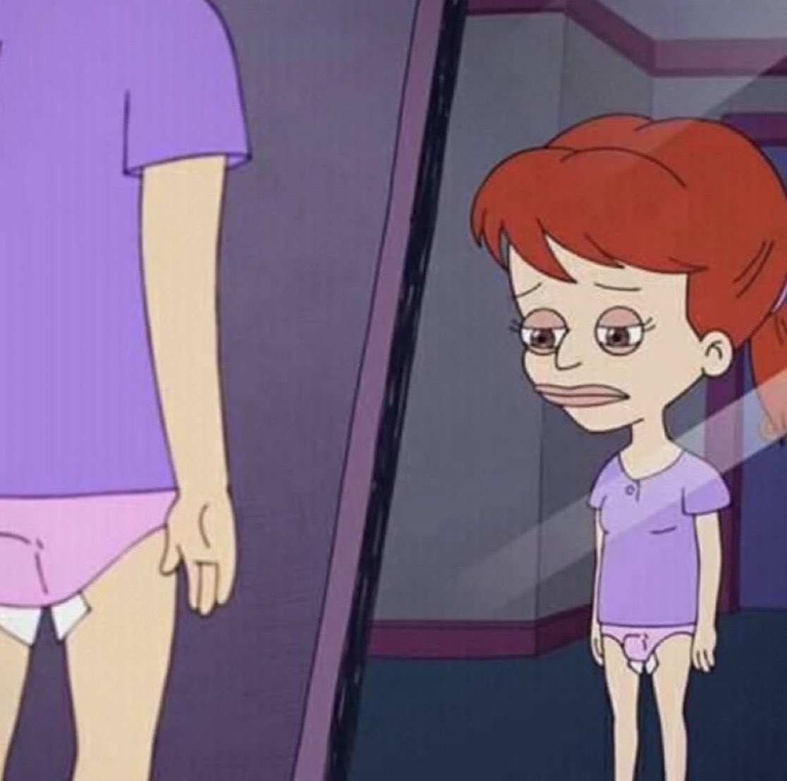 me waking up to my period n having to go to work :