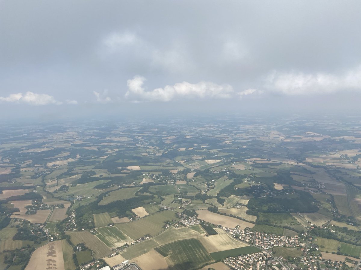 C’est brumeux mais ça vole en planeur à Agen