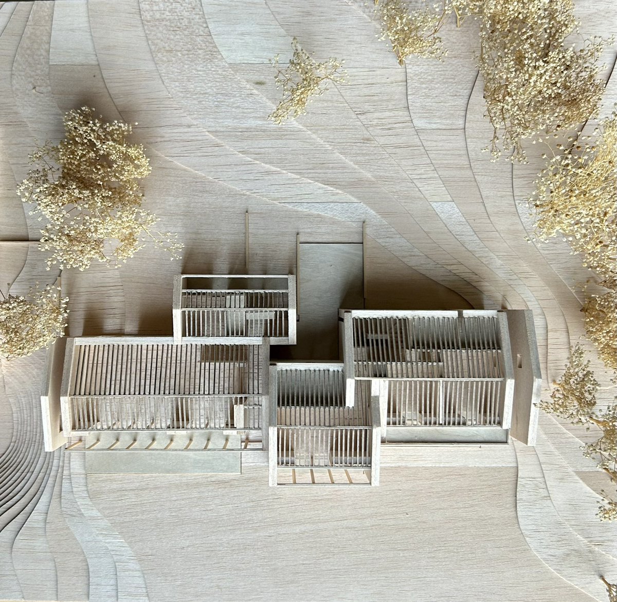 Solent House / South Hampton próxima a terminarse , aquí unas fotos de la maqueta