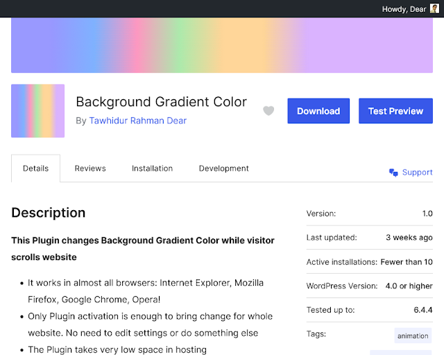 devilhunternet's tweet image. Add a Test Preview button in WordPress PlugIn beside Download button

devilhunter.net/2024/05/add-te…  

#Technology, #Magazine, #Computer_Tips,  #WordPress, #OnlineLearning,  #Web_Development, #Test_Preview_button #WordPressPlugIn #Download_butto