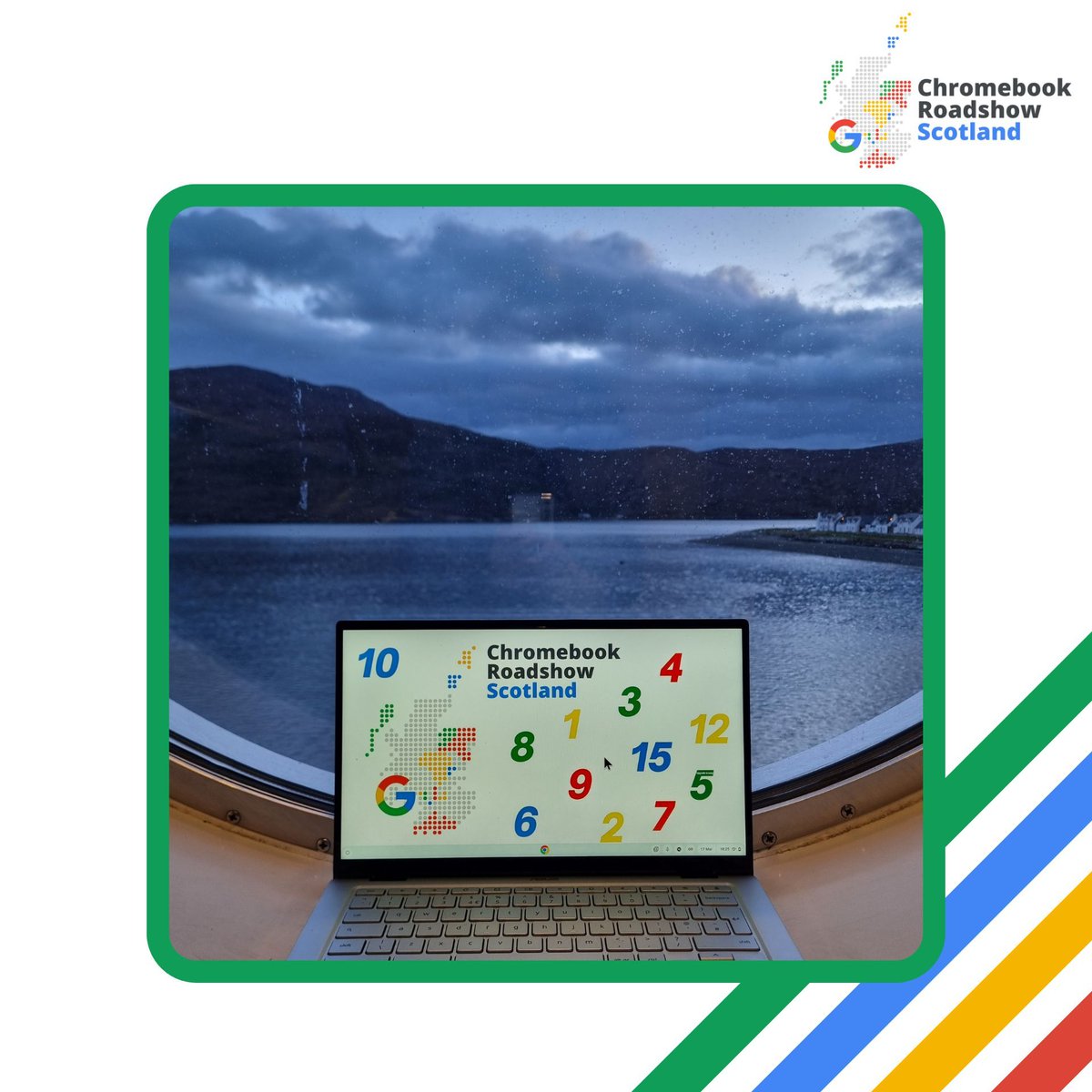We can Chromebook from anywhere 🤩

Fancy a visit?
👇
chromebookroadshow.scot