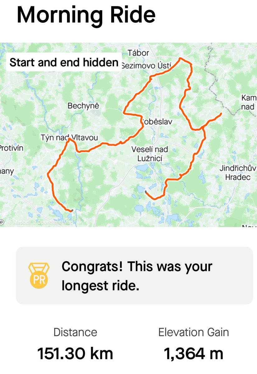 jiriga's tweet photo. No, jsem zkusil navigaci prostřednictvim #mapycz a fakt už ne:-) Dobrá vytrvalost dneska, ale jsem vyřízenej .Jižní Čechy,Čechy mé:-) https://t.co/oY8zS3rB9j