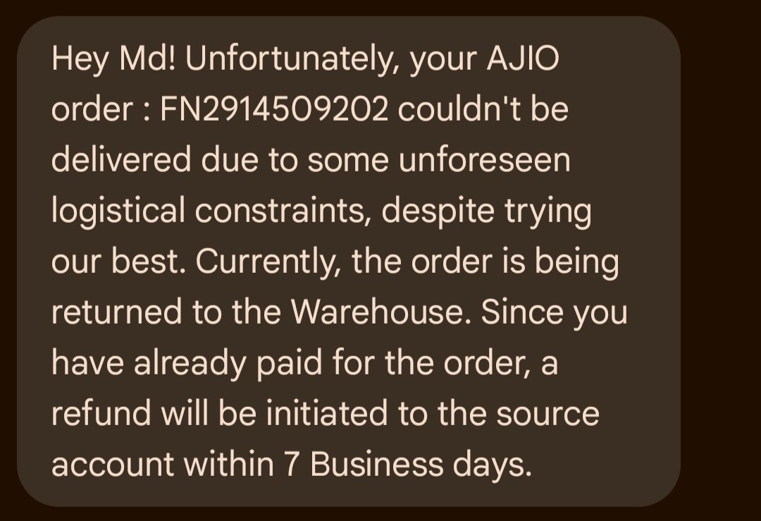 Iqbalforu's tweet photo. @AJIOLife @reliancegroup

AJIO BOLD SALE.. sirf bewakoof banata hai... Mai hamesha order karta hun or kuch din baad automatic cancell kar deta hai kuch bahana laga k... https://t.co/JIq6HKsQ0w