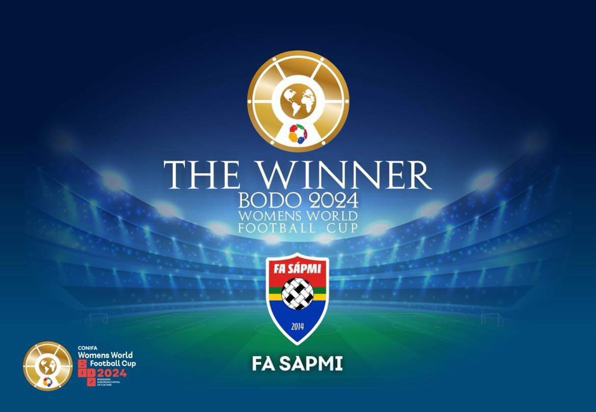 CONIFA WOMEN’S WORLD FOOTBALL CUP WINNERS: FA SAPMI

What an amazing final👏🏻👏🏻👏🏻 

A huge performance from Tamil Eelam but the defending champions kept on going and found a winner late on⚽️⏰

Final score FA Sapmi 2-1 Tamil Eelam