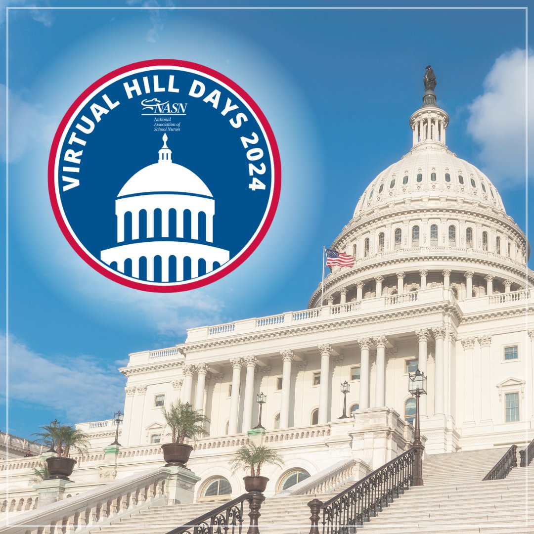schoolnurses's tweet image. Join NASN&apos;s Virtual Hill Days June 11-13 to advocate for crucial legislation to support #studenthealth and safety. Participate by tweeting, emailing, and calling your Congress Members and Senators.
➡ ow.ly/94hb50P9vfI
 #VHillDays2024 #schoolnurses #NASNStrong #advocacy