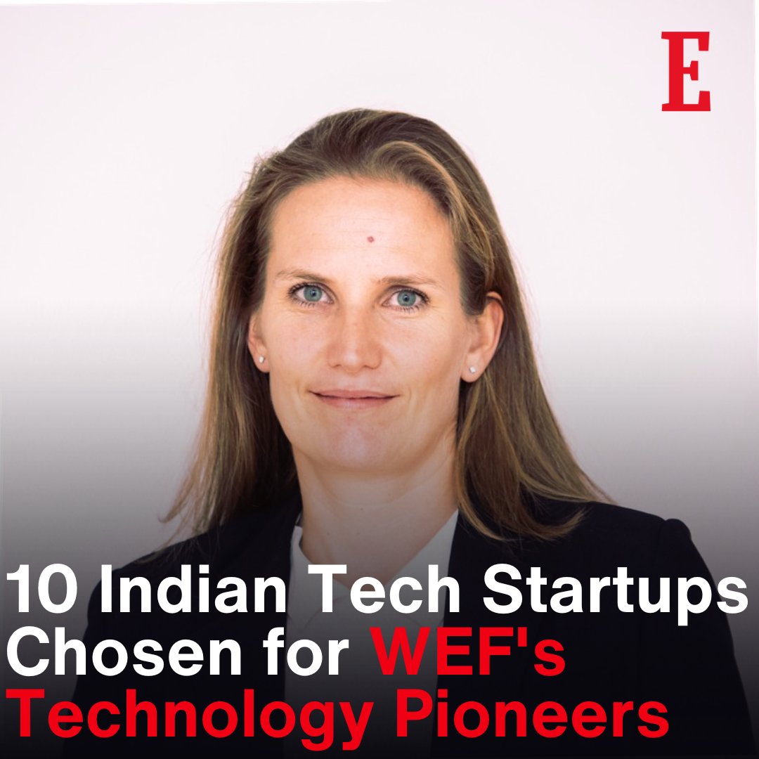 EntrepreneurAPJ's tweet photo. The World Economic Forum (WEF) has selected 10 Indian tech startups for its 2024 Technology Pioneers project.
Read the story: https://t.co/ByhwoBOEzM
#WEF2024 #IndianTechStartups #AIInnovation #RenewableEnergy #BiotechInnovation #HealthTech #SpaceTech #EntrepreneurialHubs #Neurotechnology #StartupIndia