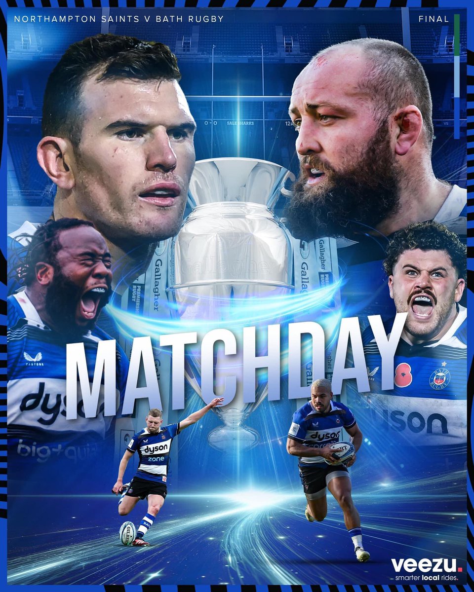Game time let’s go <a href="/BathRugby/">Bath Rugby</a>  🔵⚫️⚪️