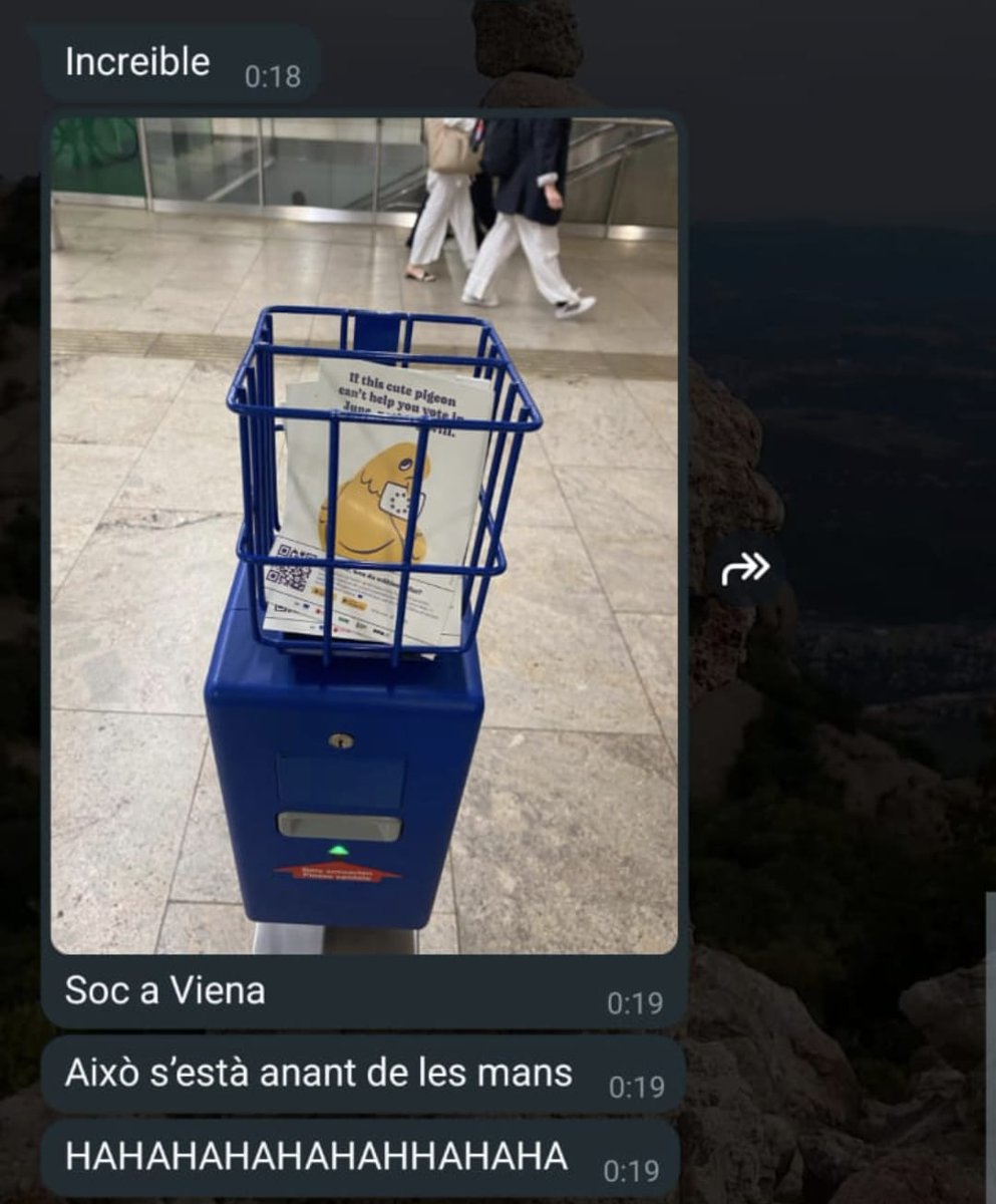 Quan al juny de 2023, a Estrasburg, vaig pensar per primer cop en fer una app així durant una sessió amb en <a href="/velascogon1/">Gonzalo Velasco Monasterio</a> i l'<a href="/ana_alegrecosta/">Ana Alegre</a> mai no hagués imaginat que el projecte prendria aquesta dimensió.

En qüestió de 12 mesos, el que era només una idea ha passat a...