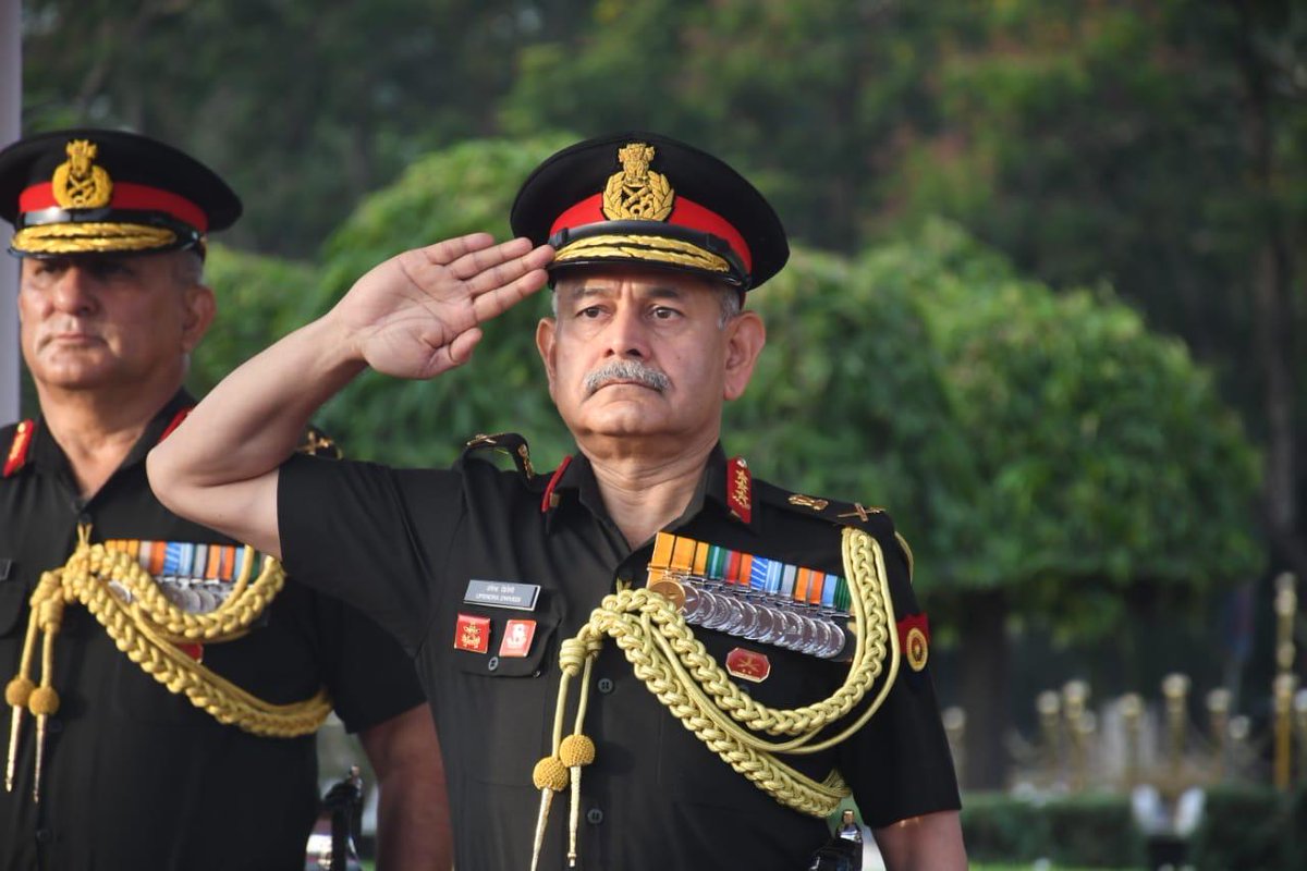 ProDefLko's tweet photo. Celebrating the Silver Jubilee (25th) Passing Out Parade at Officers' Training Academy, Gaya! 🎉
Today, 118 officer cadets passed through the #AntimPag and were commissioned as officers in the #IndianArmy and Assam Rifles.
https://t.co/Kl2TenK0hY https://t.co/DGmlGHEIDx