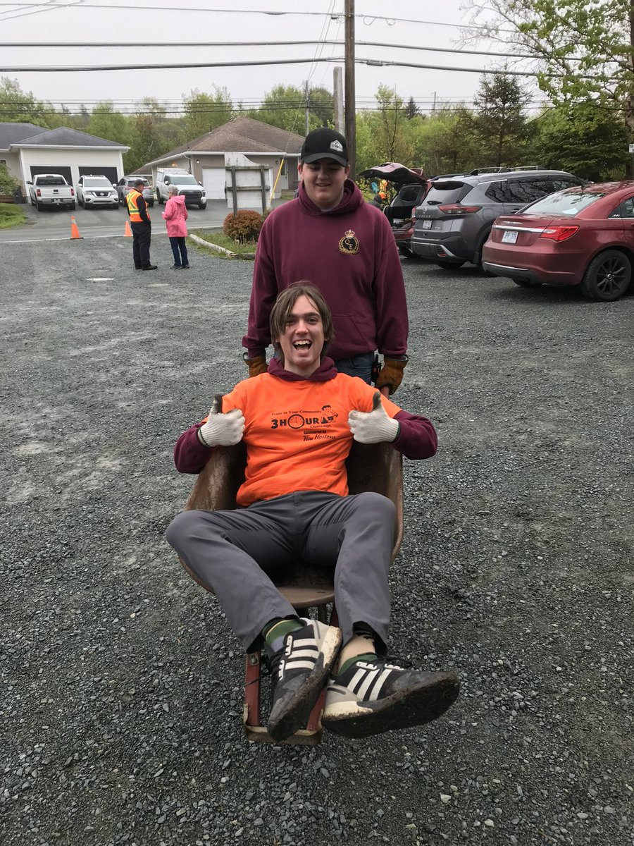 TownofCBS's tweet photo. #3HourChallenge having fun while working hard 😊 https://t.co/5LBnlTZ0C1
