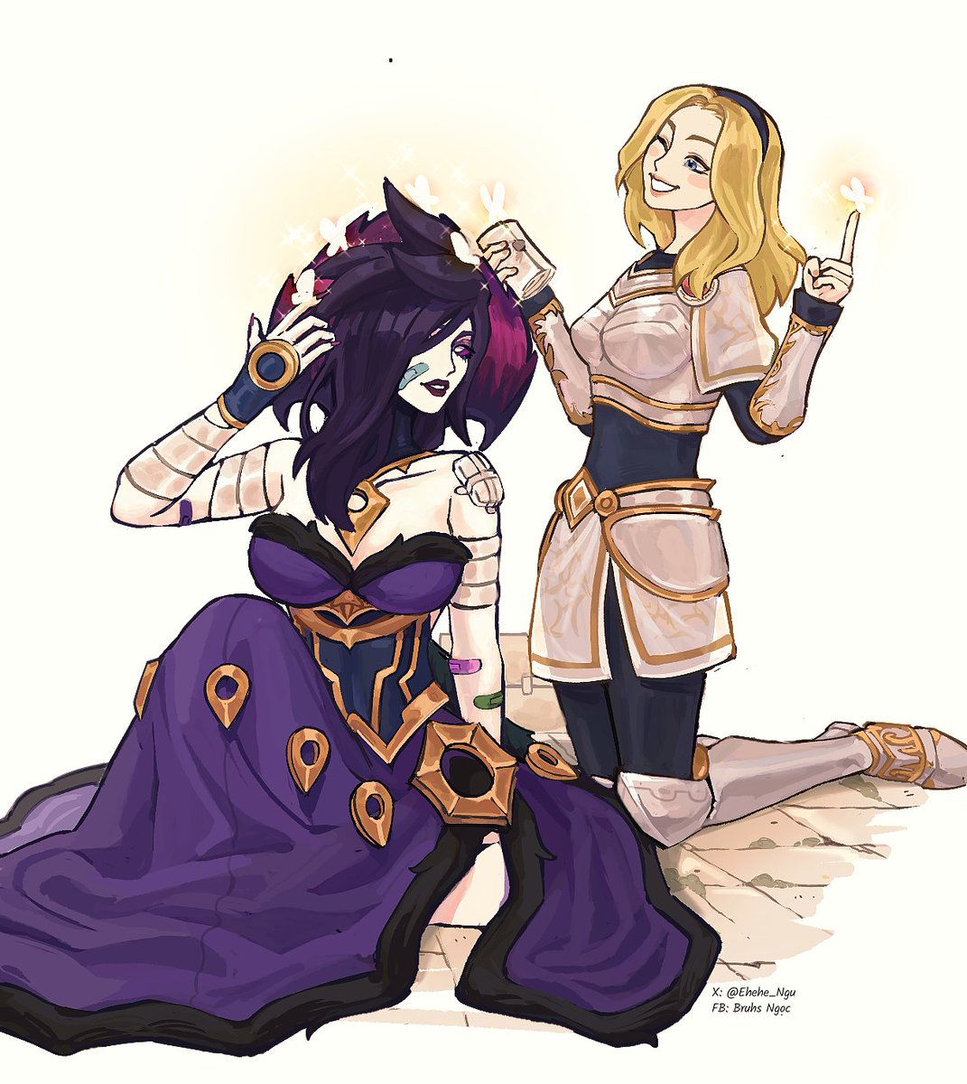 Light◇Chain ✨️⛓️

___________________
#Lux #Morgana
#LeagueOfLegends #LOL