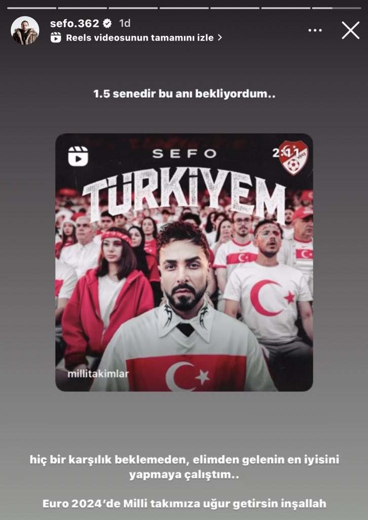 youngstarjoon's tweet photo. '1.5 senedir bu anı bekliyordum…'
'hiç bir karşılık beklemeden, elimden gelenin en iyisini yapmaya çalıştım…'

sefo yine çok iyi bir iş başarmış, iyi ki de yapmış. o ve müziği asla hayal kırıklığına uğratmıyor. emeklerinin karşılığını verelim 🤍❤️ https://t.co/GLHNMYuTxf