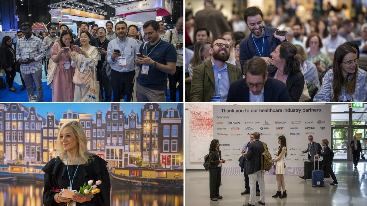 EASLnews's tweet photo. 🌆As we wrap up another incredible EASL Congress, we want to extend our deepest gratitude to everyone who participated in making this event a resounding success.

🙏THANK YOU...

🤝🫂To our esteemed speakers, dedicated organisers, and enthusiastic attendees – your invaluable contributions, innovative research, and active engagement have been the cornerstone of this congress.

⭐️A special thanks to our sponsors and partners for their unwavering support and collaboration, which have been instrumental in making this congress possible.
Let’s continue to build on the knowledge and connections we’ve gained here to drive forward the future of liver research and care.

We look forward to seeing you at our next congress on 7-10 May in Amsterdam, and continuing this journey!

💜 Look back at the memories made at EASL Congress 2024 : https://t.co/NwYQd8IIop
💜Have feedback to share for next year? Take the SCOPE survey: https://t.co/uOZt4jWoMv
💜Watch content on demand: https://t.co/TUSKGprYNQ