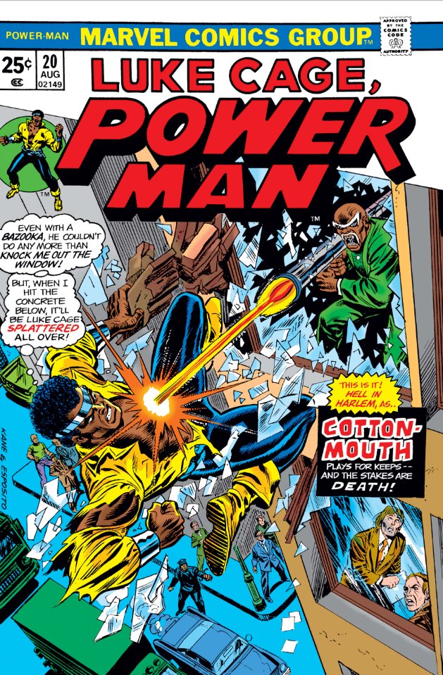 MarvelADay's tweet photo. Power Man #20, 1974. #MarvelADay #PM20
“How Like a Serpent’s Tooth…”
Script: Tony Isabella
Pencils: George Tuska
Inker: Vince Colletta
Cover: Gil Kane/Mike Esposito https://t.co/Tm4Arqv0J9