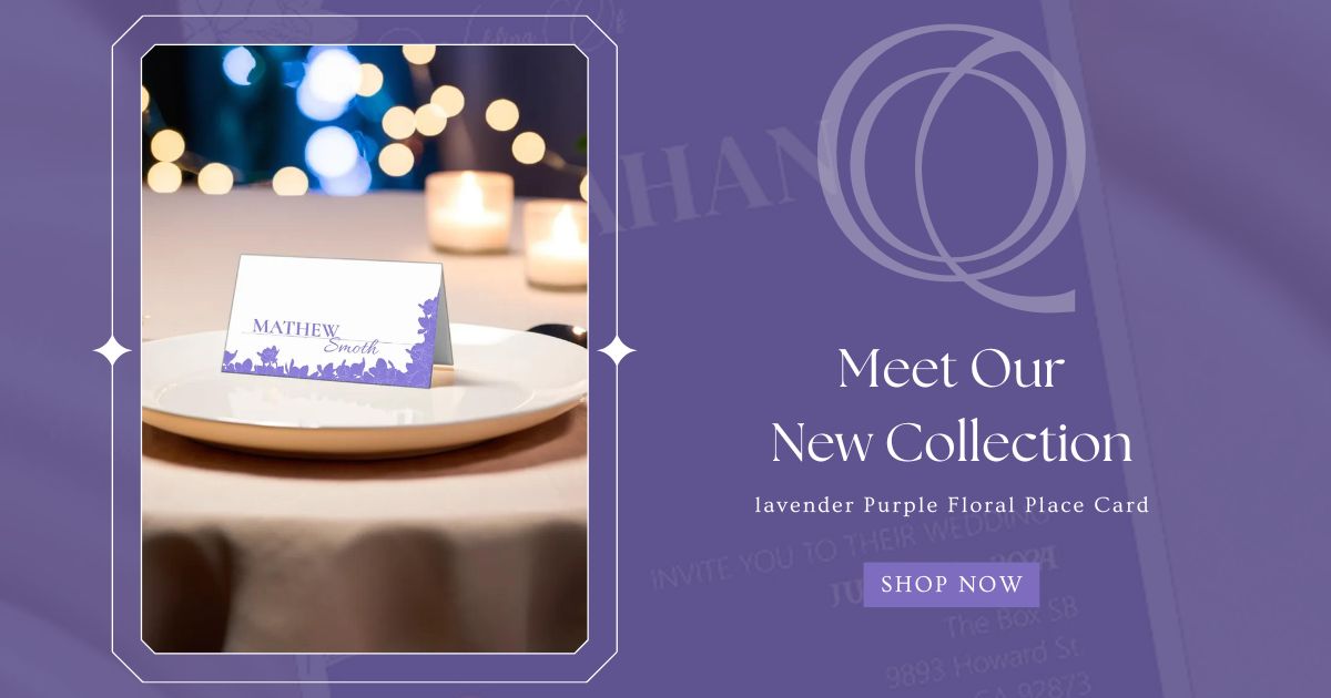 Quixoraevents's tweet image. Elevate your wedding decor with our Lavender Purple Floral Place Cards! 🌸✨ Designed by abdelaziz Elouafi. Save 15% now! 
Discover Now: zazzle.com/z/aiejzge1?rf=…
#WeddingDecor #PurpleWedding #ElegantWeddings #EventPlanning #WeddingInspiration #placecardquixora #placecards #quixora