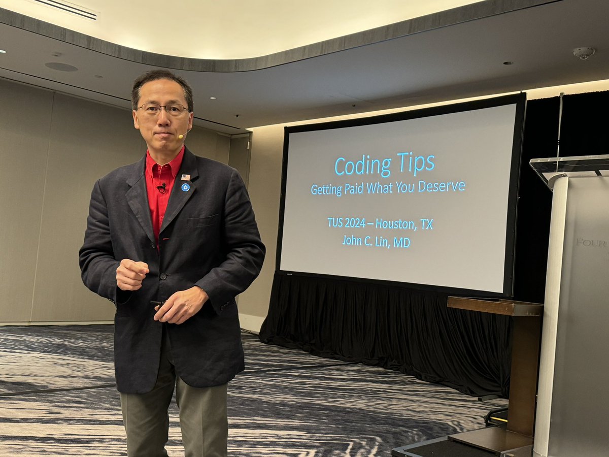 RRGonzalezMD's tweet photo. @JCLinMD schools us on efficiency and maximizing profit for the work we are already doing‼️dynamic presentation @TxUrological annual meeting. Don’t leave💰on the table 
#coding #RVU #urology @UrologyUS https://t.co/EI1bhDAJ23