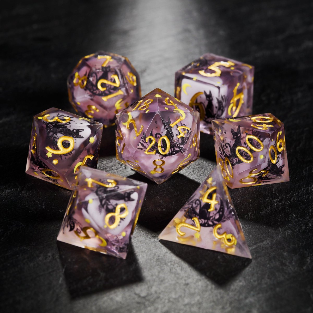 CrystalMaggie2's tweet photo. 🎉New Design🎉
What character will fit this design?🐈🌿🌾

#dnd #ttrpg 

Order here➤ https://t.co/YfmSazXEhN https://t.co/aP1p5wLTSG