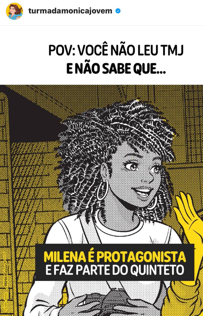 Cara, vi os comentários desse post kkkk tem gente que não cansa real! Aiaiai, mas enfim, Mileninha segue sendo prota💜💜 n tomando o espaço de ninguém, mas acrescentando na turminha😘😘 dois bj