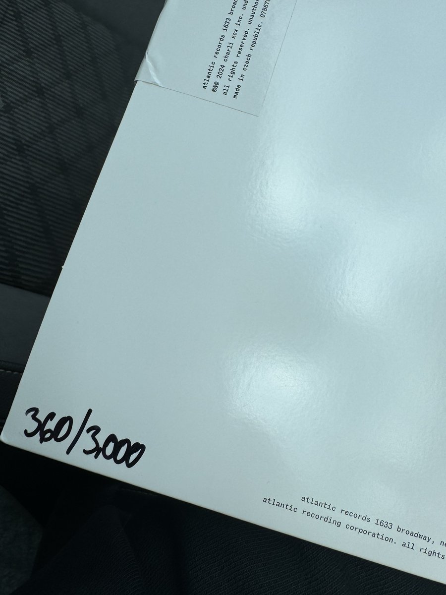 jjsutor's tweet image. What are the chances that i get number 360 @charli_xcx @BloodRecs