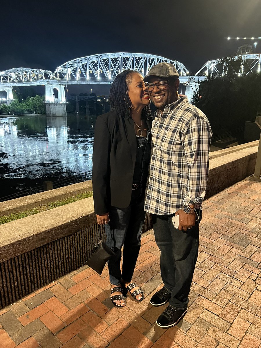 MechaArnold's tweet photo. Happy Anniversary to my best friend, my reflection of GOD love for me, my husband. Love you infinity and beyond! #22 years and counting https://t.co/V4Cf0Yy92P
