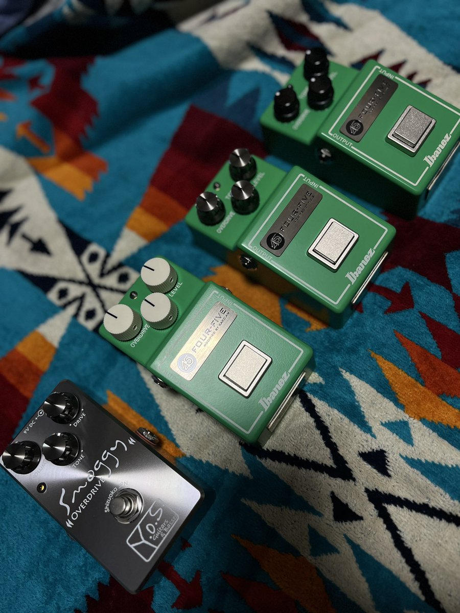 sumitonton's tweet image. 幸せすぎる。死ぬ。至福が極まってヤバいです。
こんなことあっていいんでしょうか。
完全に清水の舞台です。
#Fourfive
#ts808mod
#ts808
#YOSguitar 
#KarDiaN
#Virtuey