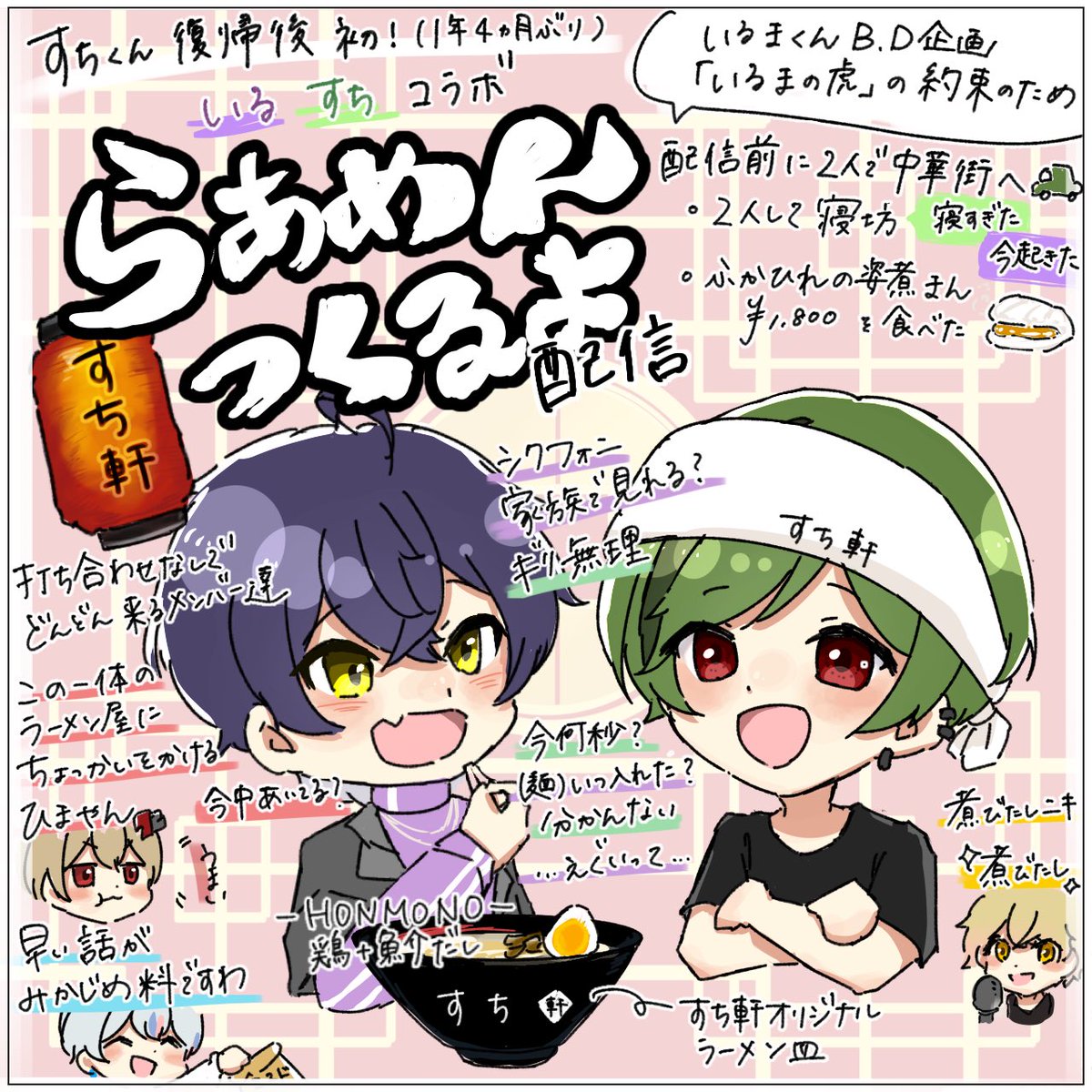 たむたむ様 ついにコラボが見れて嬉しすぎました😭✨️ #すちくんおきて #いるまに