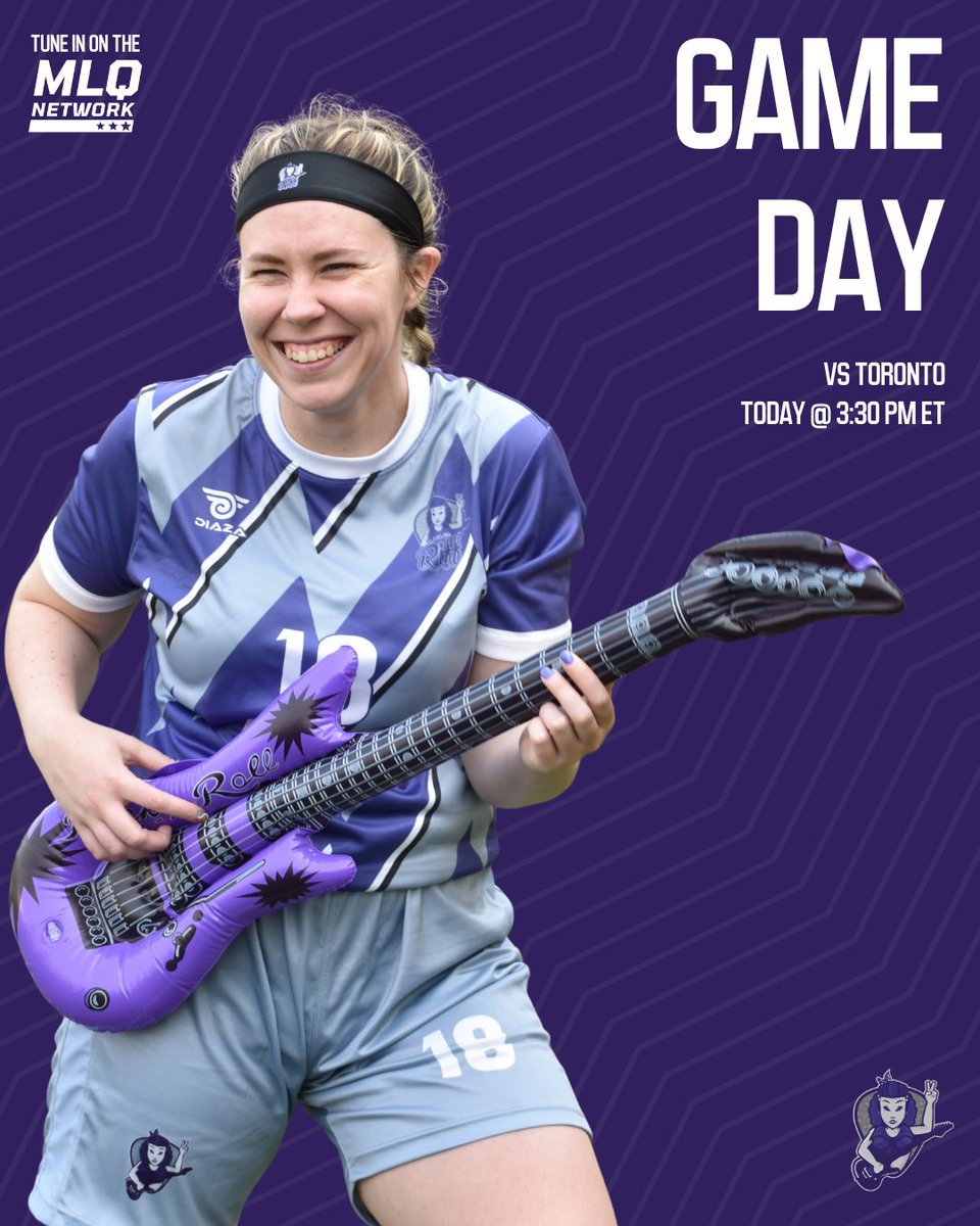 Turn up the volume 🤘 Watch our series against <a href="/mlqraiders/">Toronto Raiders</a> TODAY at 3:30 PM ET on the MLQ Network