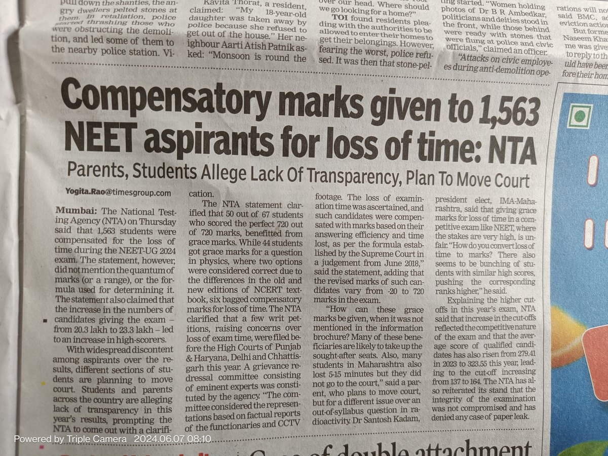 aTuL_1301's tweet image. @pallavict Would you like to say something on #vyapam2