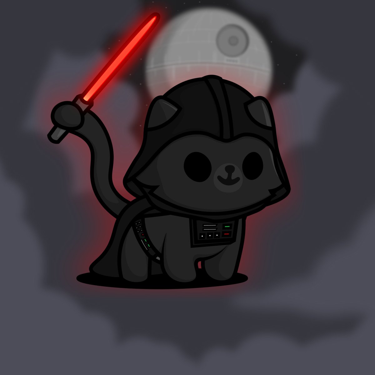 Such a spectacular Darth Vader Custom Mittens from <a href="/Meowlgo/">Meowlgo</a> !!! Can't express how cool this is and how thankful I am to get to request one! Come join us in the Discord: discord.gg/sBq4Z9gQ #Algorand #AlgoNFTs #Algofam